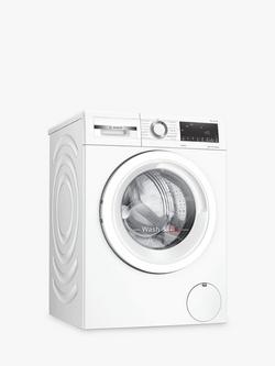 Bosch Series 4 WNA134U8GB Freestanding Washer Dryer, 8kg/5kg Load, 1400rpm Spin, White, White