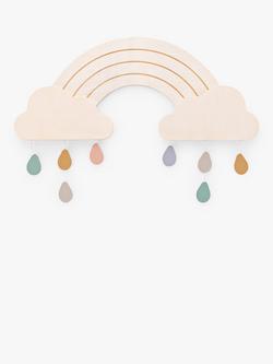 John Lewis Rainbow Drops Wall Hanging, Multi