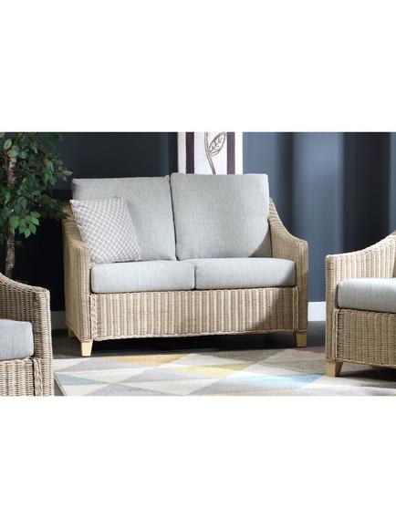 Desser Dijon Rattan 4-Seater Lounge Sofa & Chairs Set, Natural - view 2, Natural