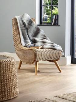 Desser Teardrop Rattan Lounge Chair, Natural, Natural