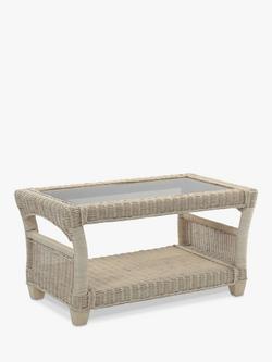 Desser Dijon Rattan Coffee Table - view 2, Natural