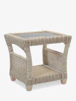 Desser Dijon Rattan Side Table - view 2, Natural