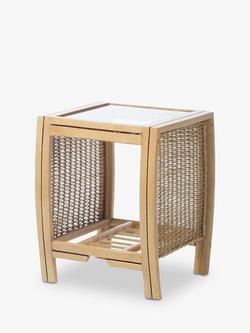 Desser Turin/Centurion Rattan Side Table, Natural