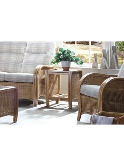 Desser Turin/Centurion Rattan Side Table - view 2, Natural