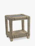 Desser Burford Rattan Side Table, Natural