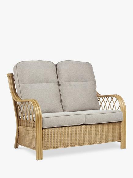 Desser Viola Rattan 2-Seater Sofa, Natural - view 2, Natural