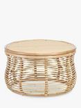 Desser Royal Rattan Coffee Table, Natural