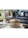 Desser Royal Rattan Coffee Table, Natural