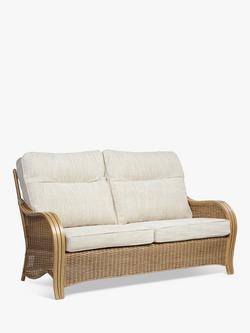 Desser Turin Rattan 3-Seater Sofa, Natural, Natural