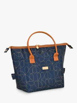 Beau & Elliot Hearts Insulated Convertible Lunch Cooler Tote Bag, 7L, Navy - view 2, Navy