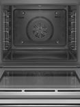 Bosch Series 4 HBS573BB0B Built In Electric Self Cleaning Single Oven, Black