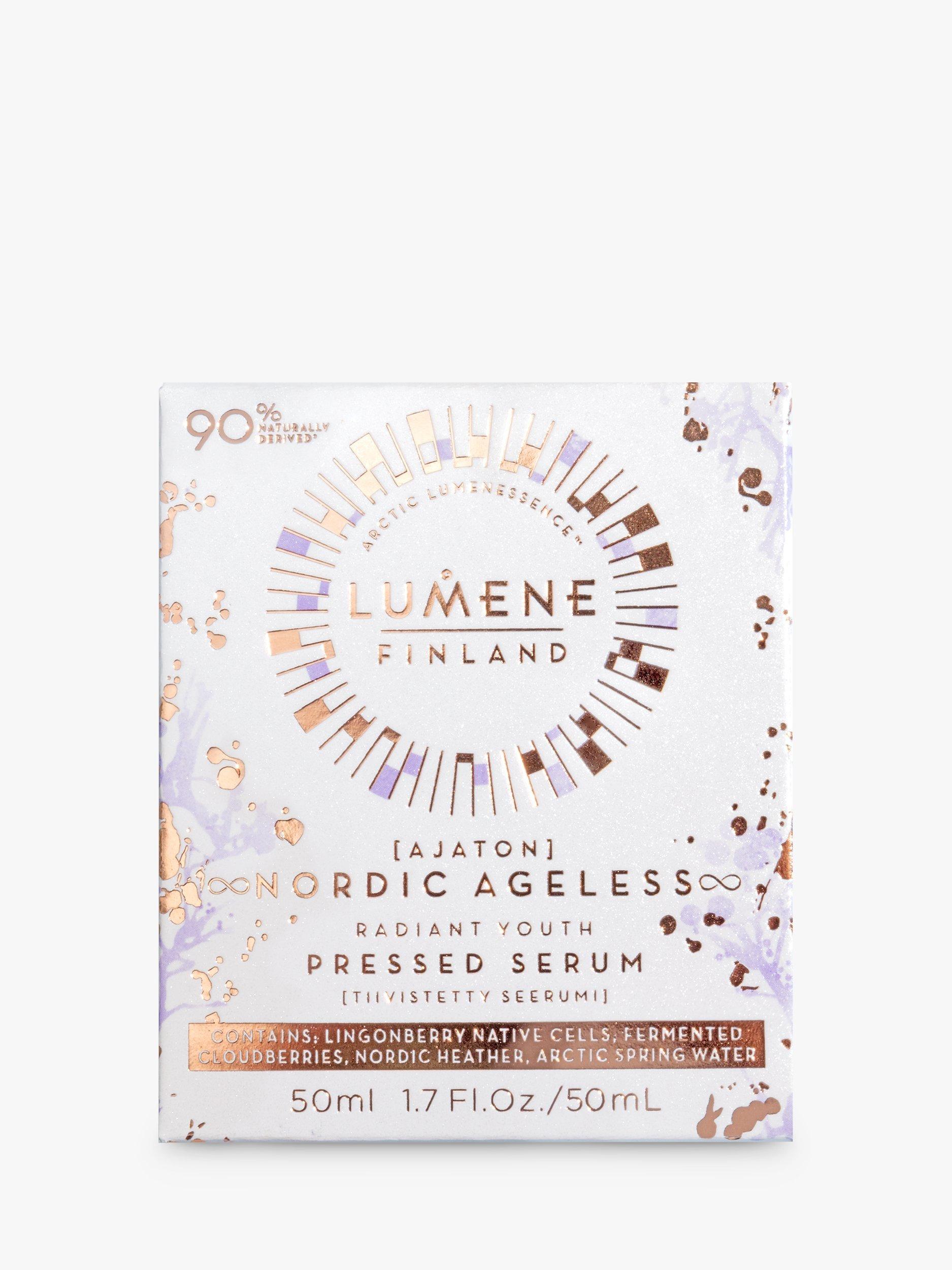 Product image 2 of 4, which shows Lumene Nordic Ageless Radiant Youth Pressed Serum, 50ml