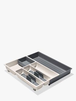 OXO Good Grips Kitchen Utensil Drawer Organizer, Grey, Grey