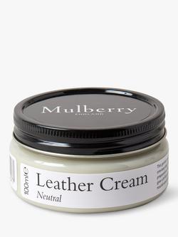Mulberry Leather Cream, 100ml, Neutral