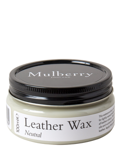 Mulberry Leather Wax, 100ml
