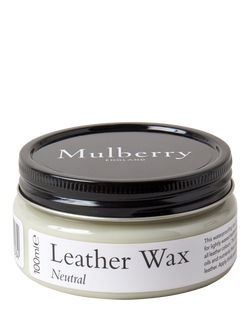 Mulberry Leather Wax, 100ml, Neutral