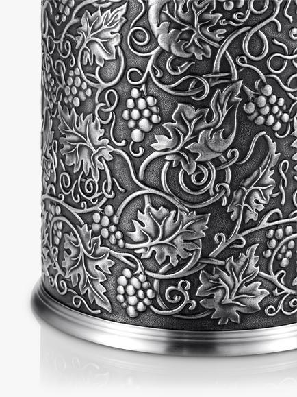 Royal Selangor William Morris Bottle Chiller - view 2, Silver