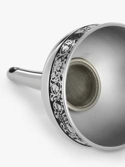 Royal Selangor William Morris Wine Funnel - view 2, Silver
