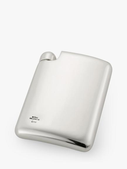 Royal Selangor Hip Flask with Blond Box, 140ml - view 2, Silver