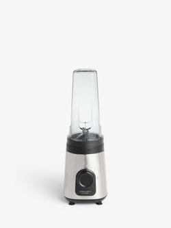 John Lewis On The Go Food Blender, Black/Silver