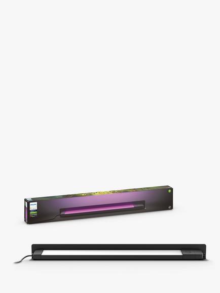 Philips Hue White and Colour Ambiance Amarant Linear LED Smart Outdoor Light, Black