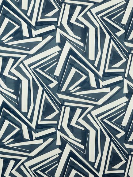 Harlequin Transverse Furnishing Fabric, Ink