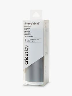 Cricut Joy Smart Vinyl Material, 5.5 x 48 inch, Silver