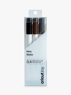 Cricut Joy Fine Point Pens, Pack of 3, 0.4mm, Multi, Multi