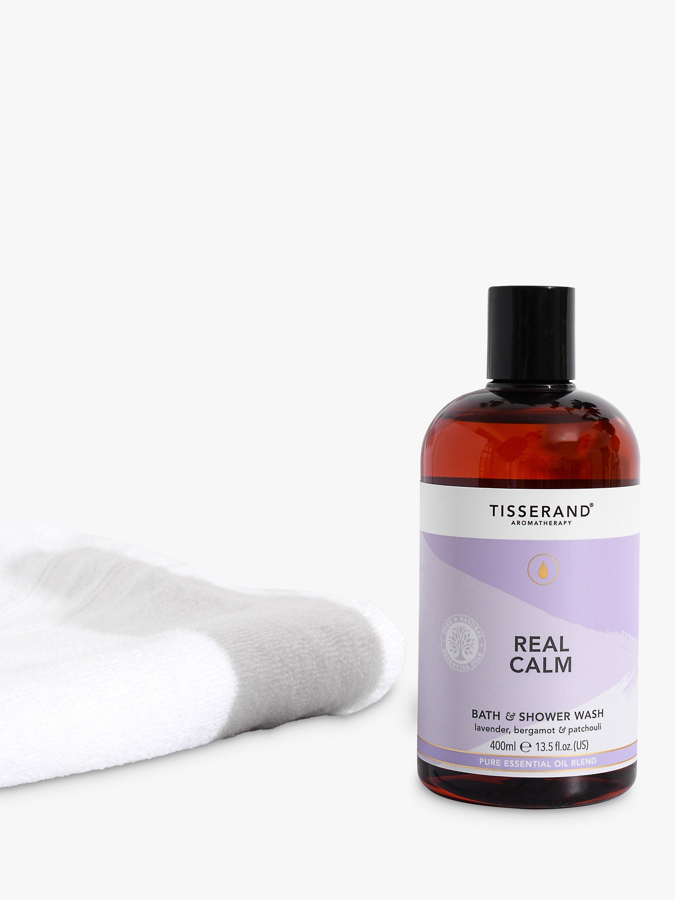 Product image 1 of 4, which shows Tisserand Aromatherapy Real Calm Bath & Shower Wash, 400ml