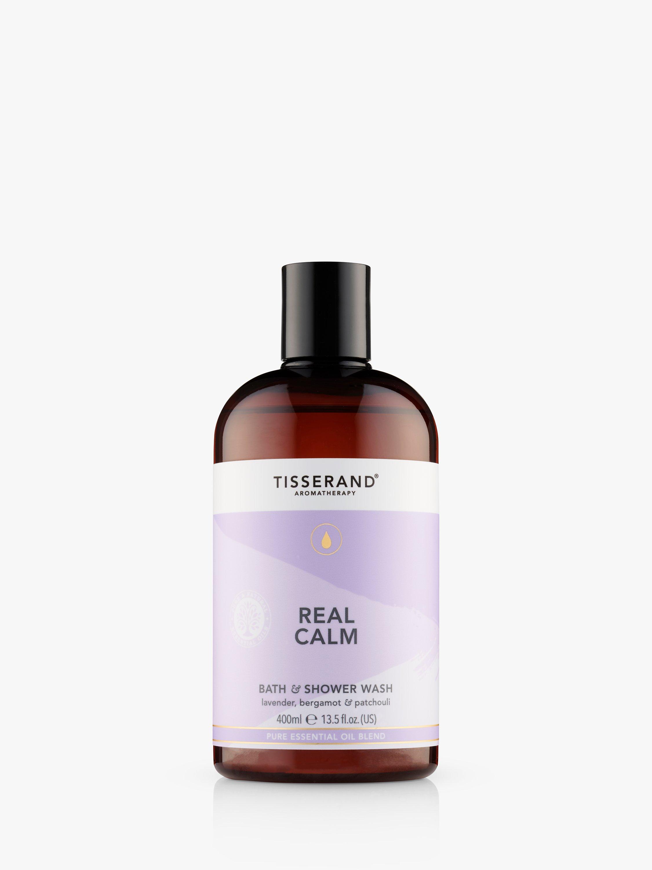 Product image 2 of 4, which shows Tisserand Aromatherapy Real Calm Bath & Shower Wash, 400ml