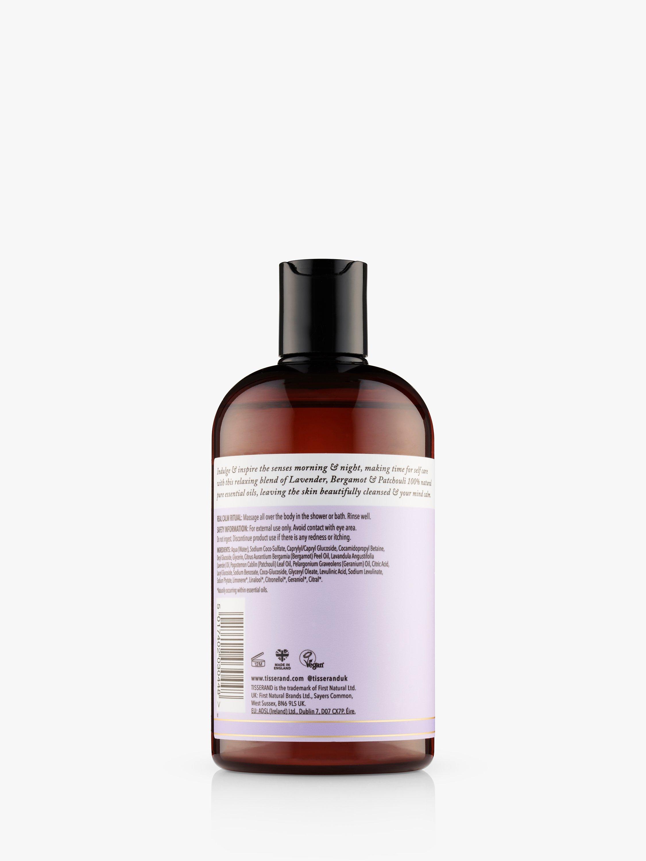 Product image 3 of 4, which shows Tisserand Aromatherapy Real Calm Bath & Shower Wash, 400ml