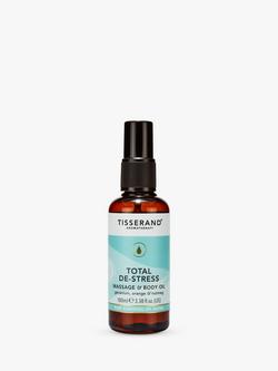 Tisserand Aromatherapy Total De-Stress Massage and Body Oil, 100ml - view 2, 