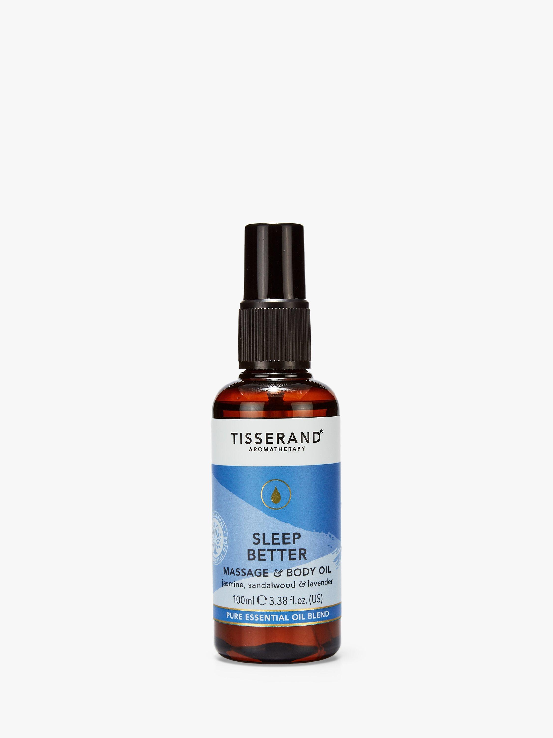 Tisserand Aromatherapy Sleep Better Massage and Body Oil, 100ml