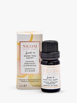 NEOM Wellbeing London Jasmine, Bergamot & Geranium Essential Oil, 10ml, Multi