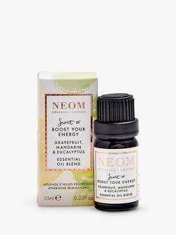 NEOM Wellbeing London Grapefruit, Mandarin & Eucalptus Essential Oil, 10ml, Multi