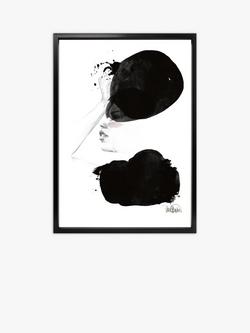 Brookpace Lascelles Anna Bulow 'Noise' Limited Edition Framed Print, 75 x 55cm, Black, Black
