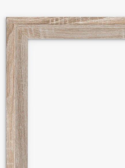 Brookpace Lascelles Circle Scandi Framed Print, 57 x 47cm, Brown - view 2, Brown