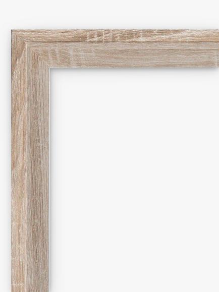 Brookpace Lascelles Earth Tones Scandi Framed Print, 57 x 47cm, Brown - view 2, Brown