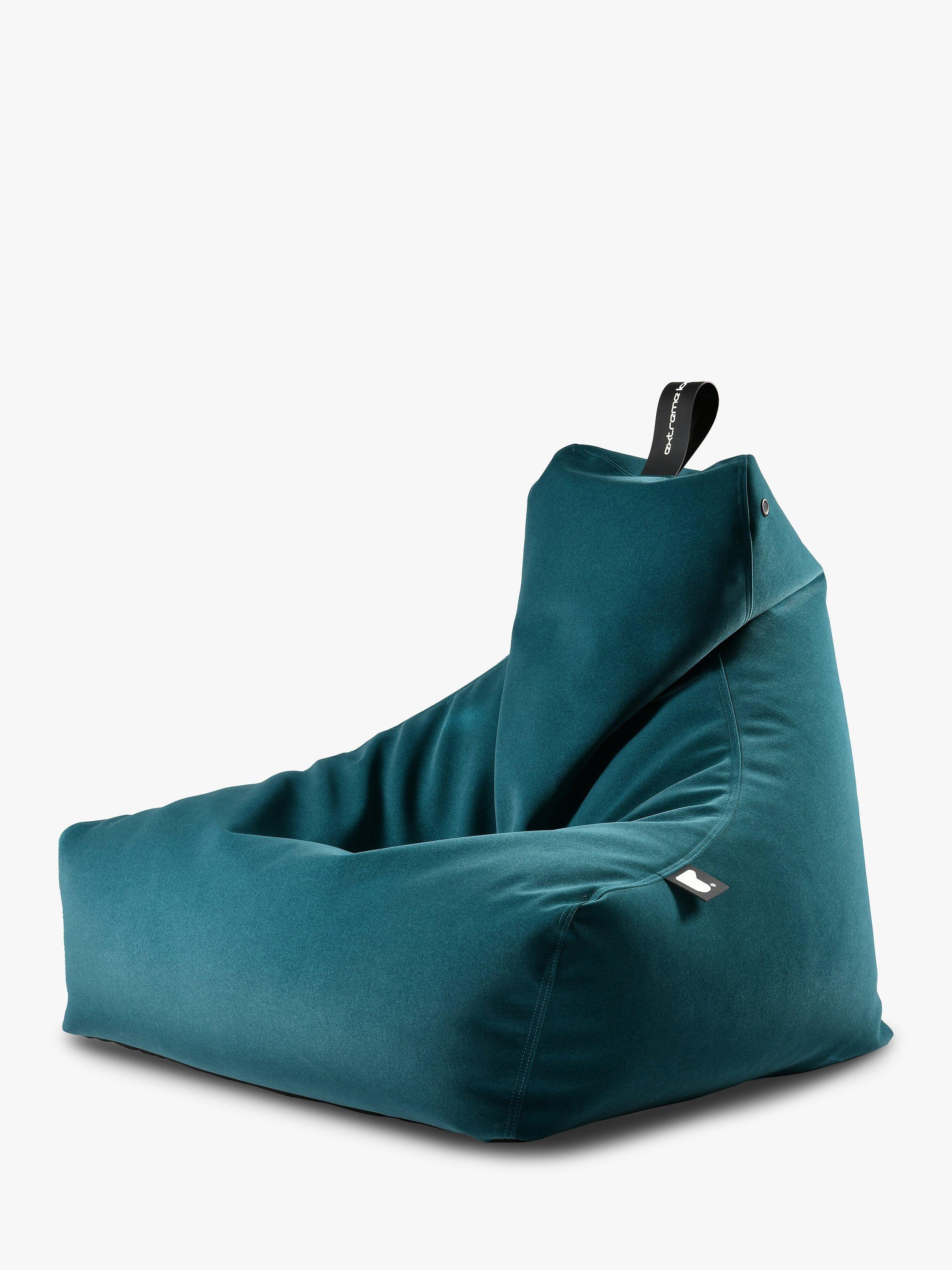 Extreme Lounging Mighty Brushed Suede Bean Bag Teal