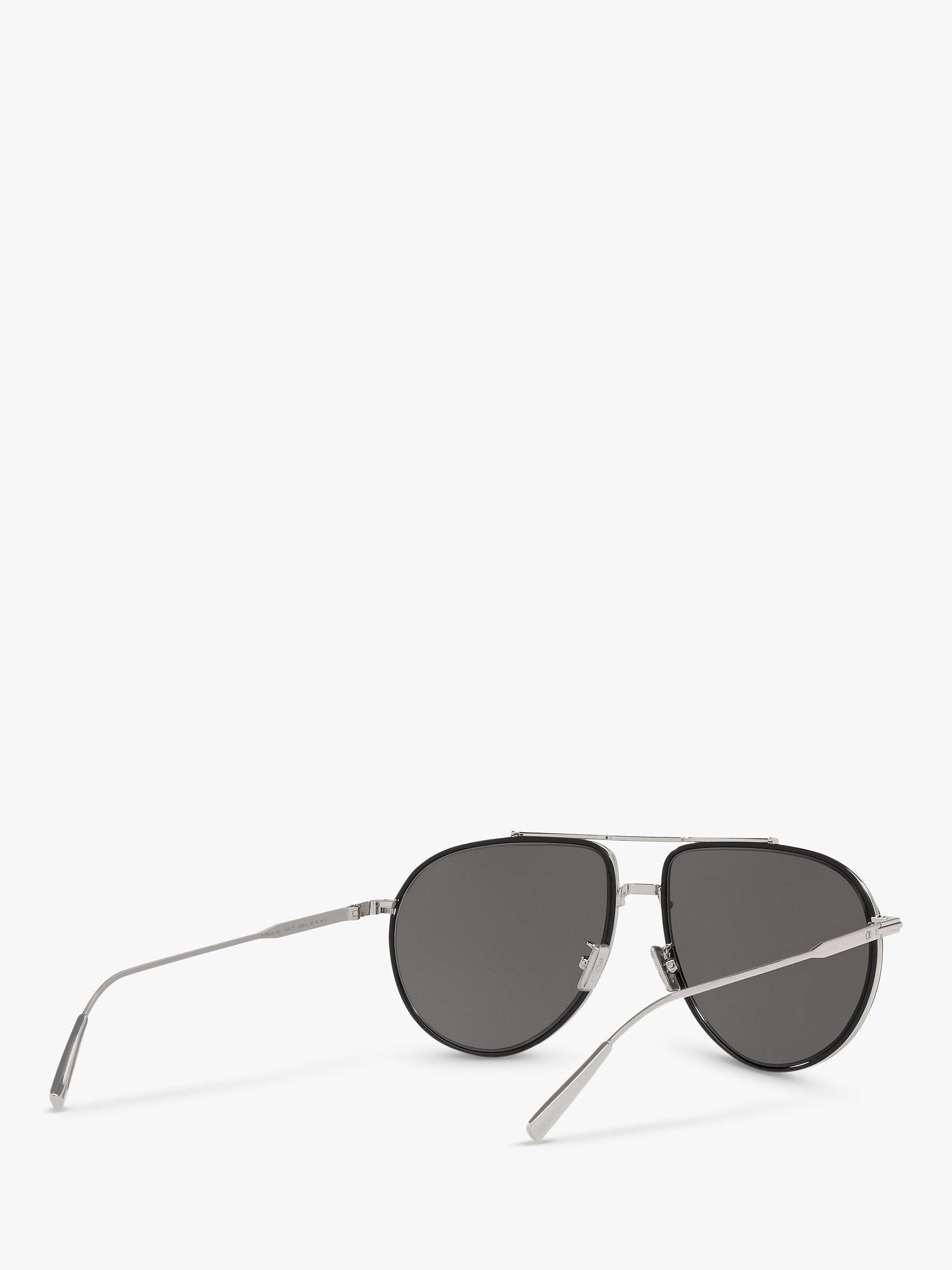 Product image 8 of 9, which shows DIOR DIORBlackSuit AU Men's Pilot Sunglasses, Gunmetal Grey
