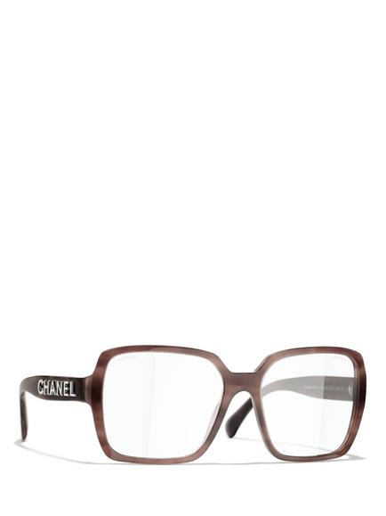 CHANEL Rectangular Sunglasses CH5408 Shiny Pink/Clear, Shiny Pink/Clear
