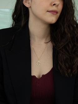 IBB 9ct Yellow Gold Zodiac Necklace - view 2, Sagittarius