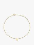 IBB 9ct Yellow Gold Initial Bracelet