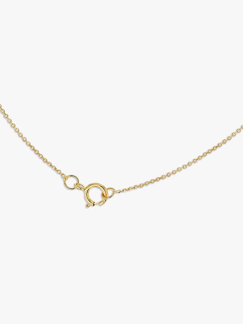 Product image 3 of 4, which shows IBB 9ct Yellow Gold Initial Necklace, T