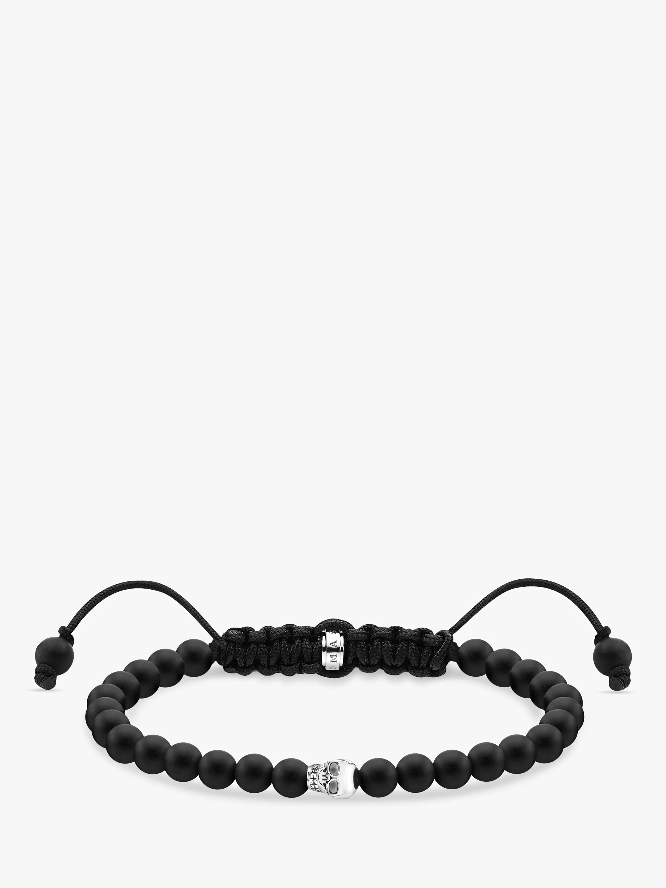 Thomas sabo black bead bracelet deals