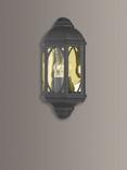 Där Tenby Outdoor Wall Light, Black