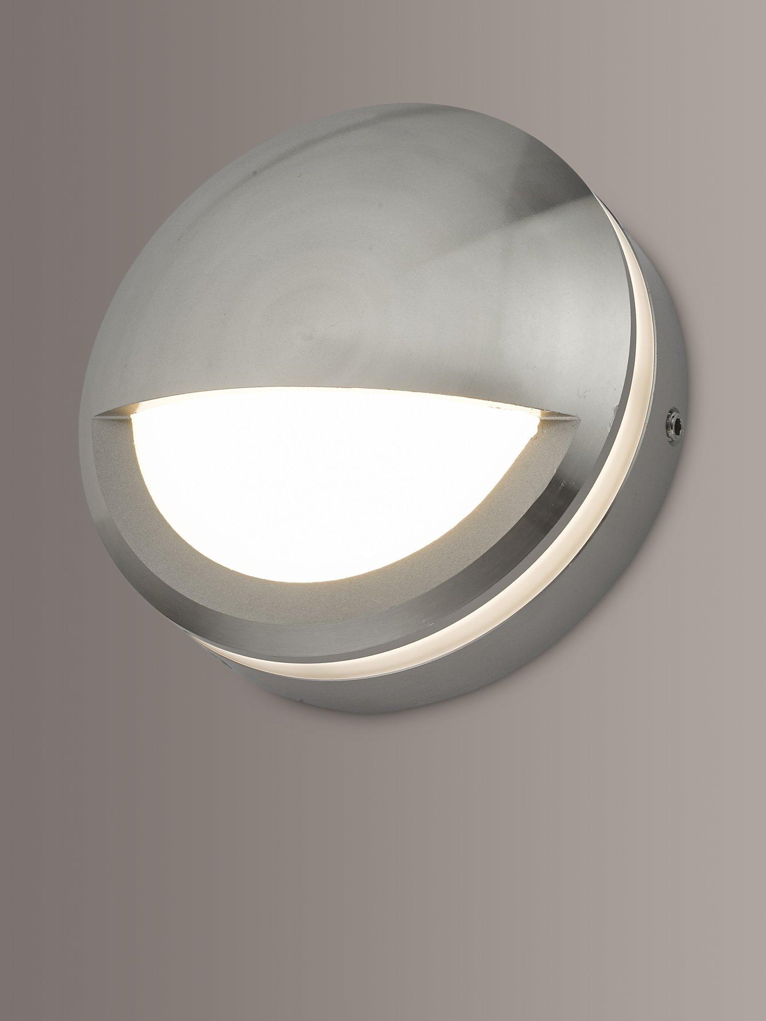 Där Akos Eyelid LED Outdoor Wall Light, Aluminium