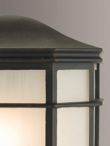 Där Dulbecco Lantern Outdoor Wall Light, Black - view 2, Black