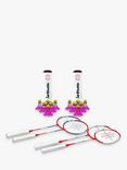 Sure Shot Badminton Racket, Shuttlecock & Net Outdoor Set