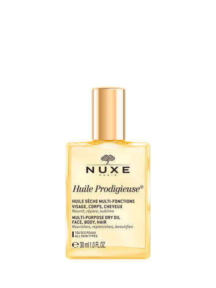 NUXE Huile Prodigieuse® Multi-Purpose Dry Oil for Face, Body and Hair 30ml, 